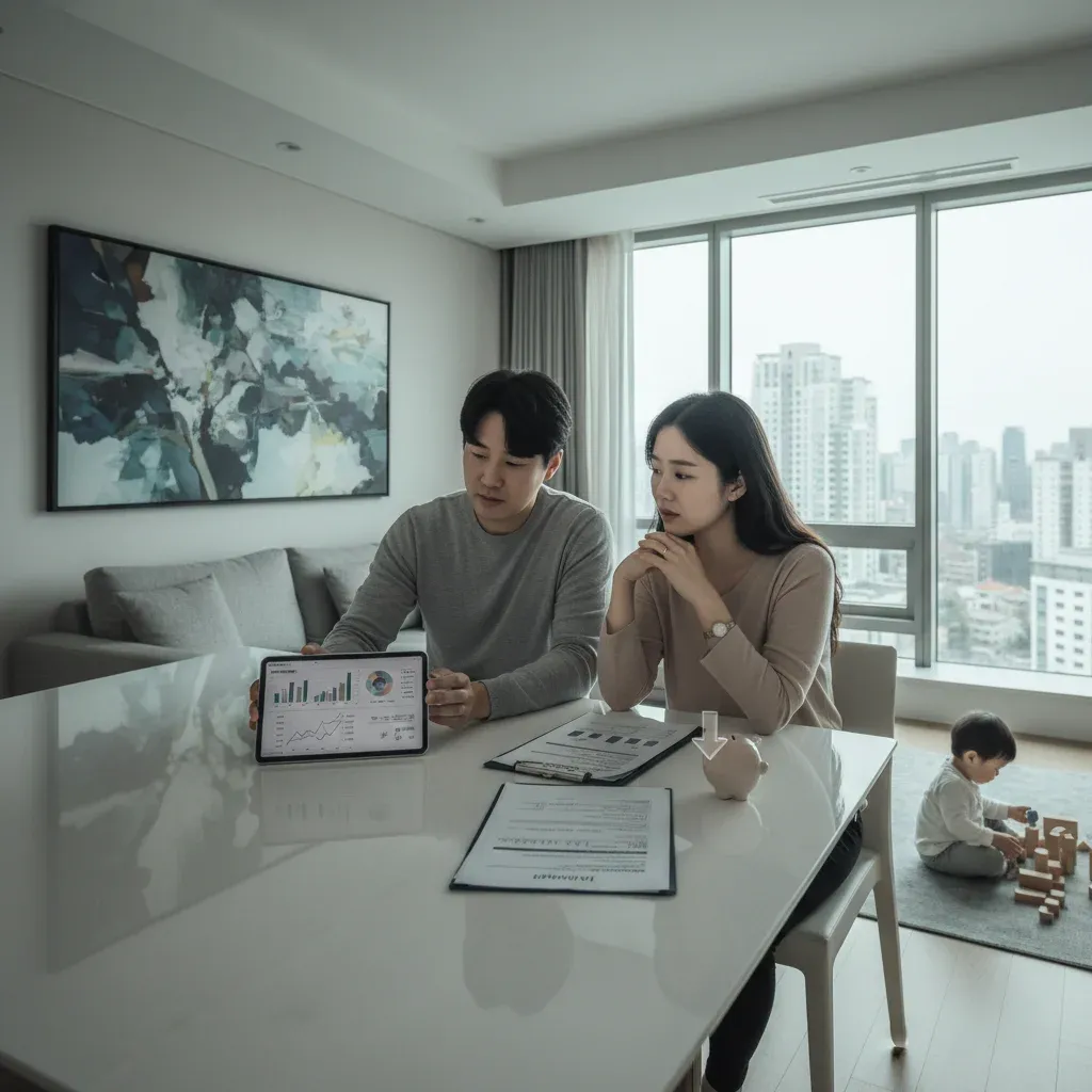 DSR 규제 강화로 바뀐 대출 환경 관련 시각 자료