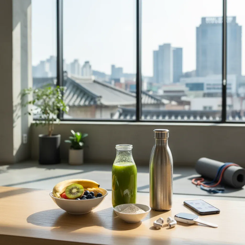 운동 후 회복용 관련 시각 자료