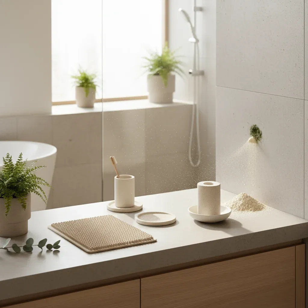 규조토가 습기 곰팡이 해결사인 이유 관련 시각 자료