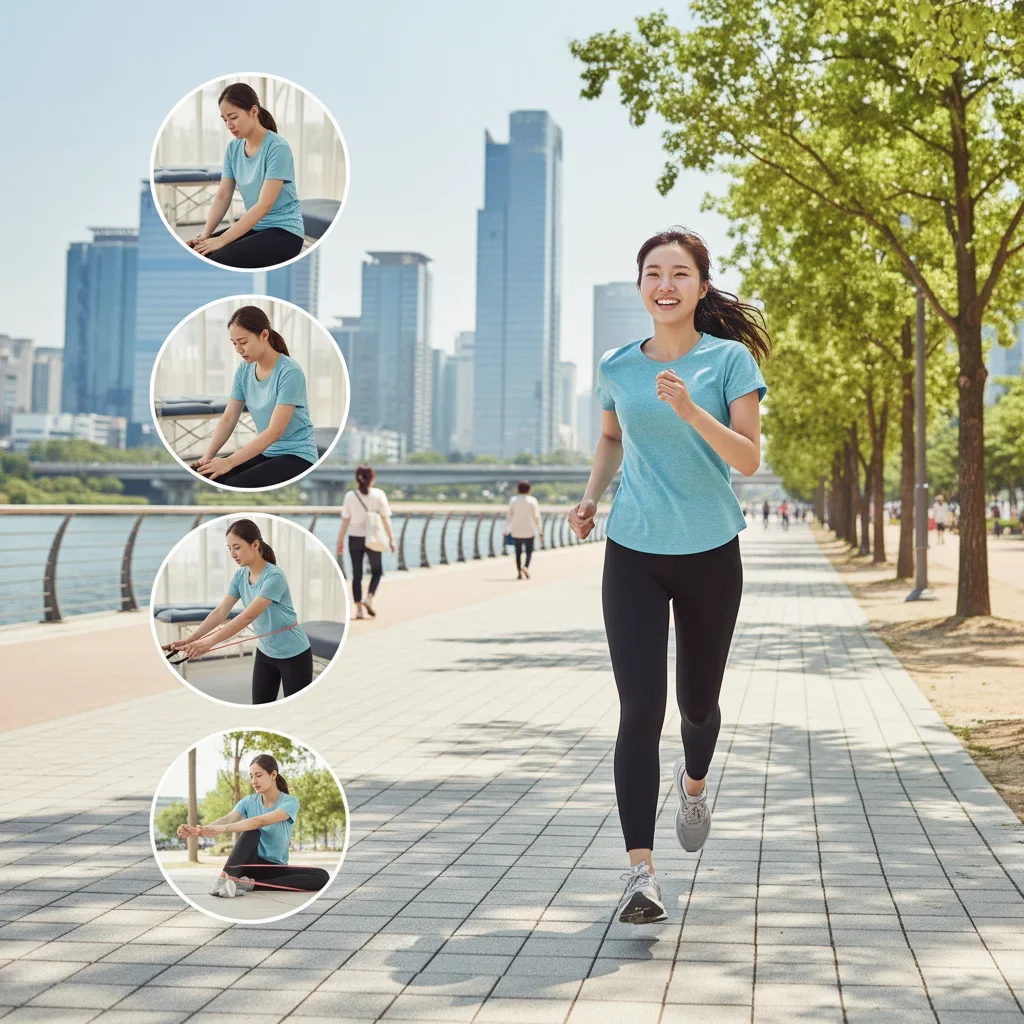 3주 만에 통증 없이 뛸 수 있게 된 나의 회복 과정 관련 시각 자료