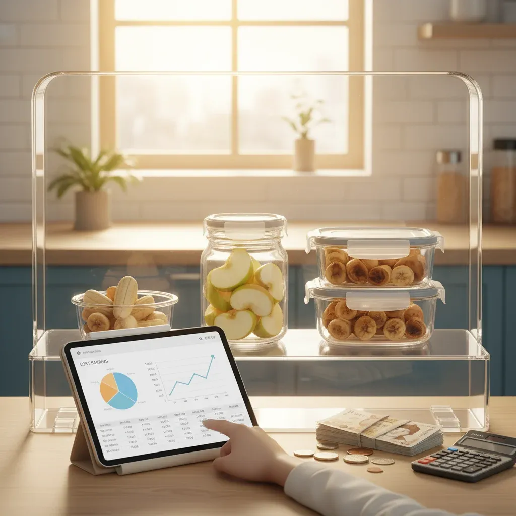 갈변 방지 보관법의 경제성 분석 관련 시각 자료