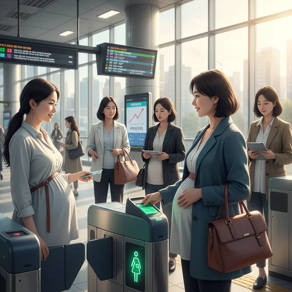 서울시 임산부 교통비 지원제도의 최근 변화 관련 시각 자료