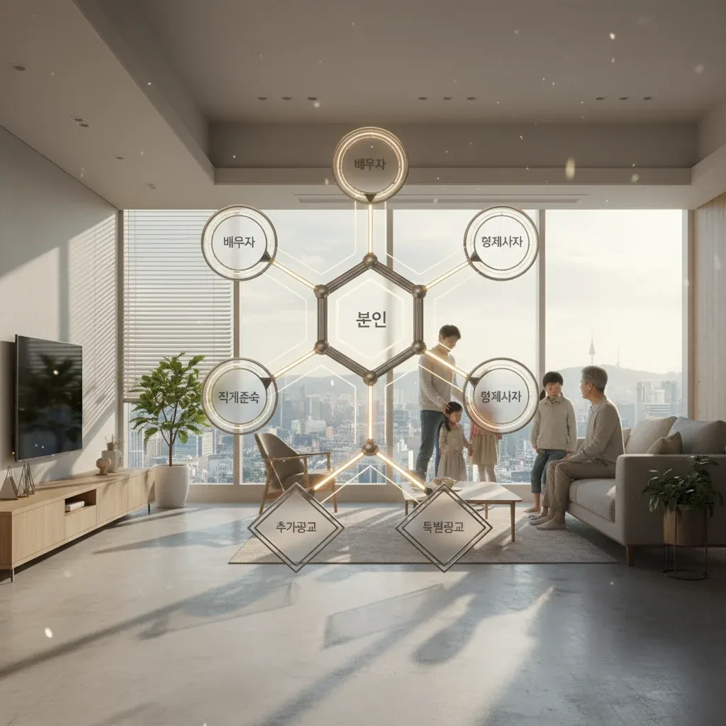 인적공제의 핵심 구조 관련 시각 자료