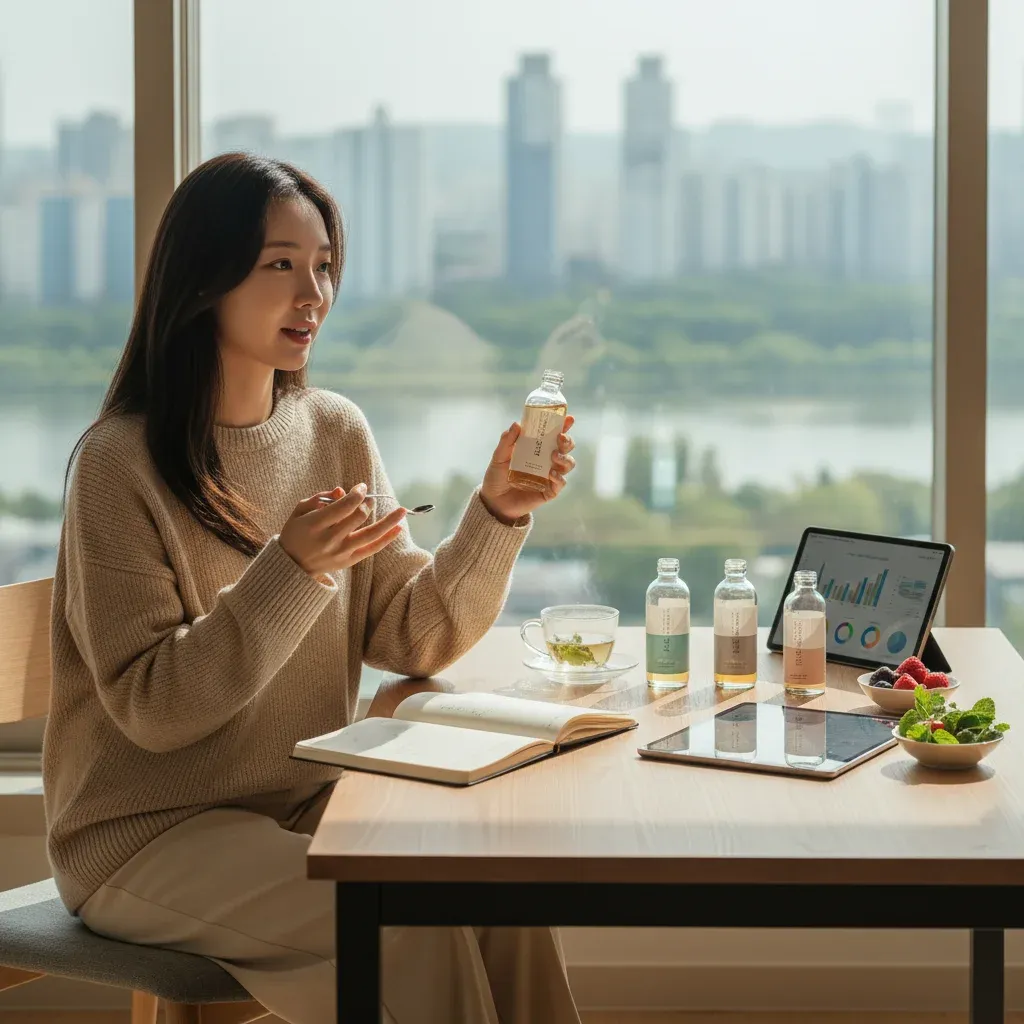 3개월 섭취 후기와 실질적인 조언 관련 시각 자료