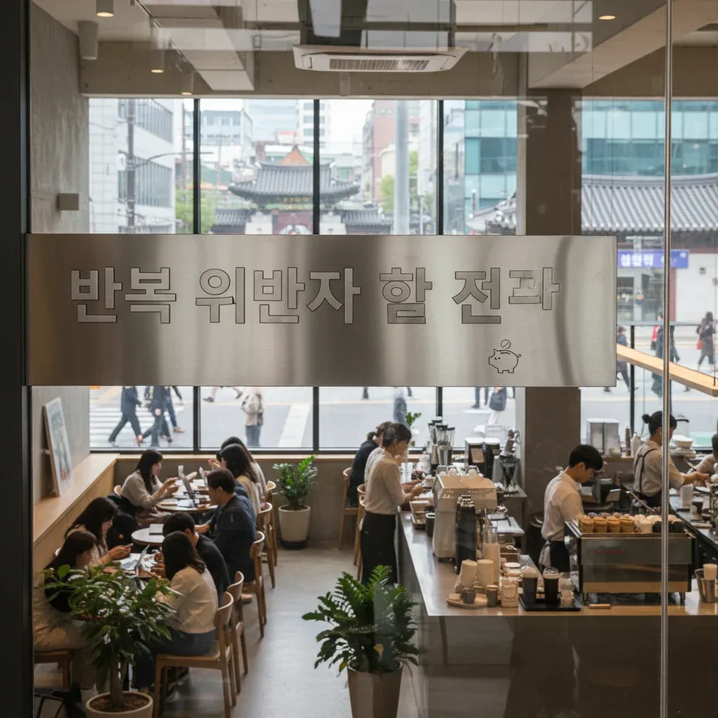 반복 위반자 할인 제한 관련 시각 자료