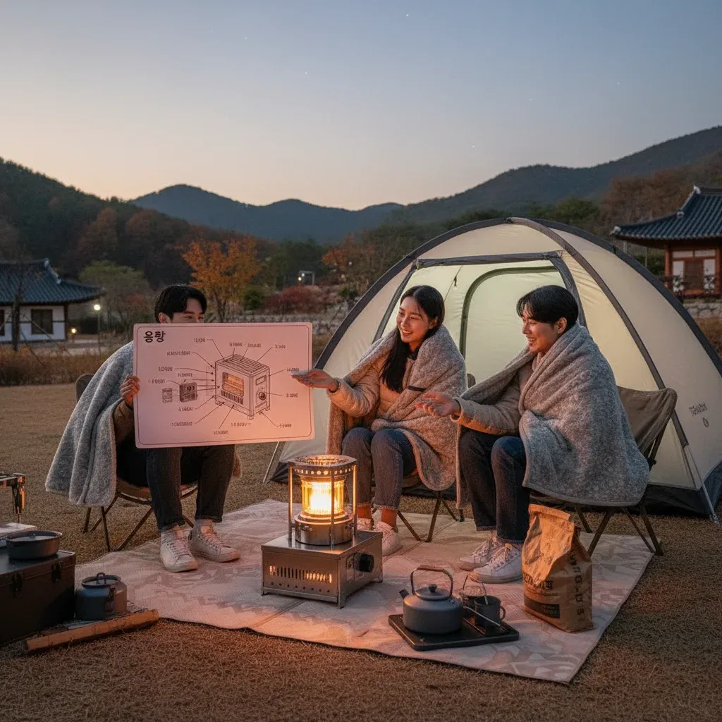 캠핑 난로 용량, 왜 이렇게 중요할까? 관련 시각 자료