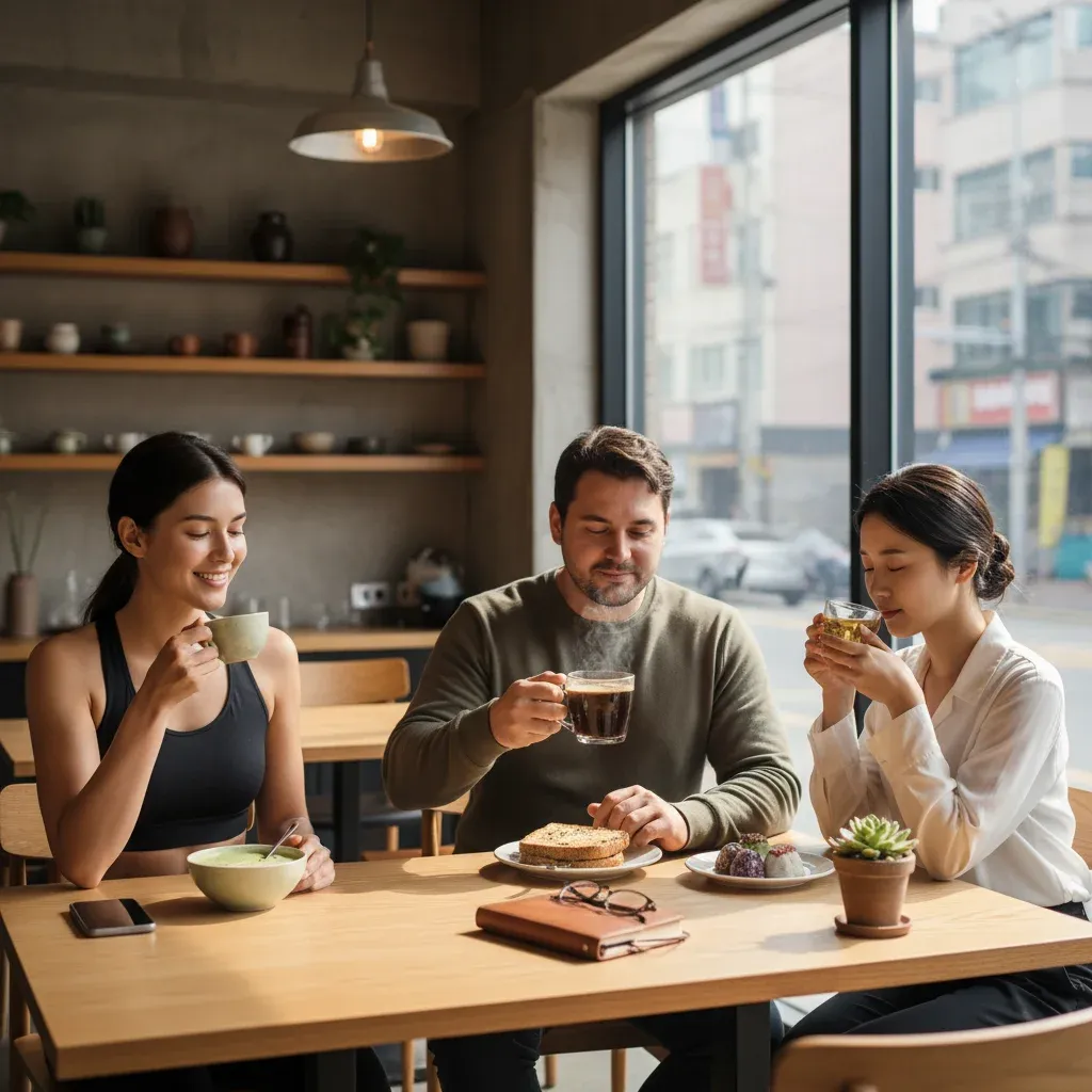 개인차와 체질에 따른 반응 관련 시각 자료