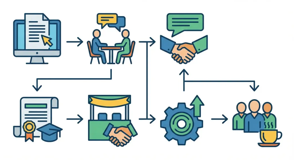 구직외활동 유형별 인정 기준과 증빙 방법