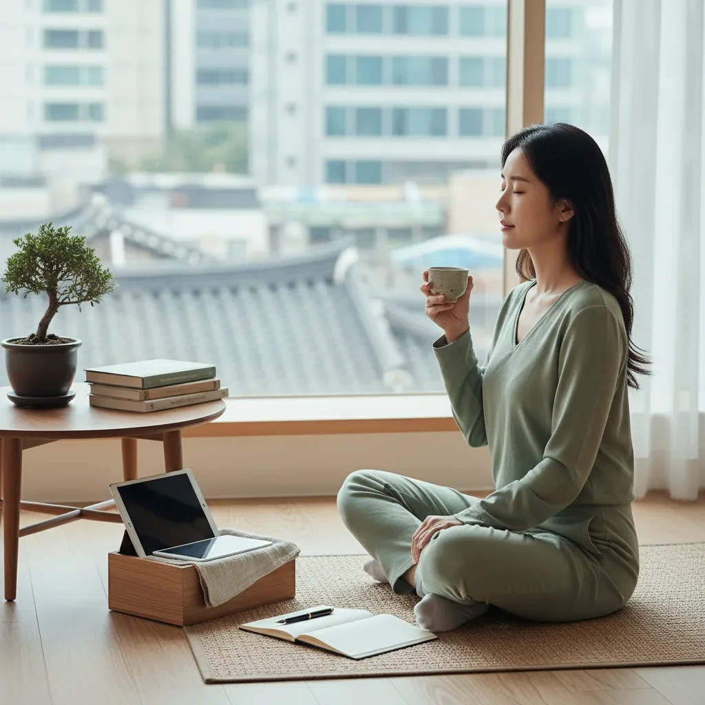 디지털 디톡스 실천하기 관련 시각 자료