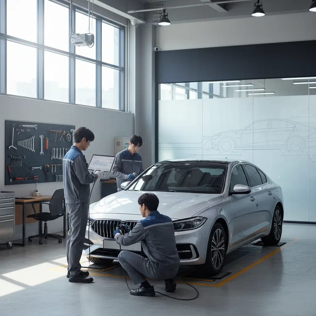 엔카 성능점검 서비스 관련 시각 자료