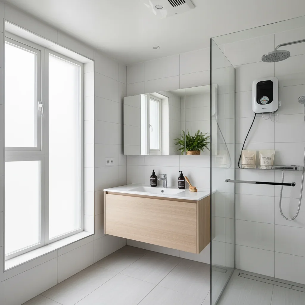 화장실 곰팡이 완전 차단법 관련 시각 자료