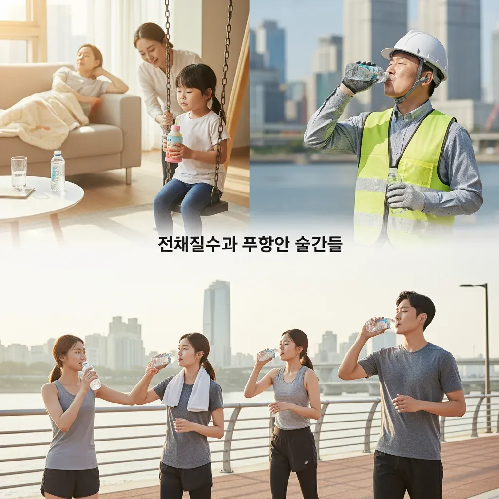 전해질수가 필요한 순간들 관련 시각 자료