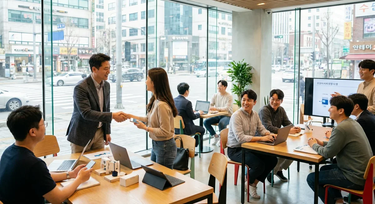업계와 이용자 모두에게 도움 관련 시각 자료