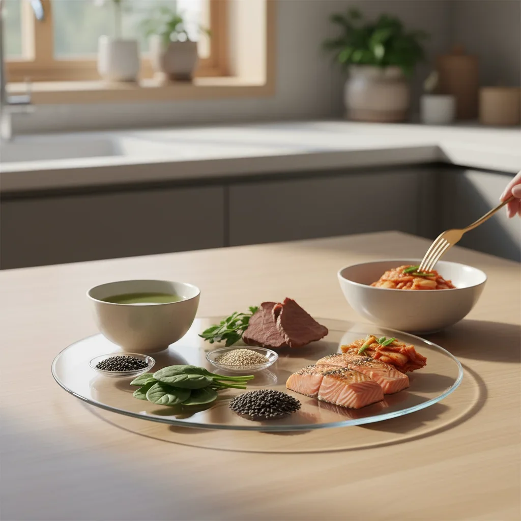 원형탈모, 음식으로 관리할 수 있을까? 관련 시각 자료