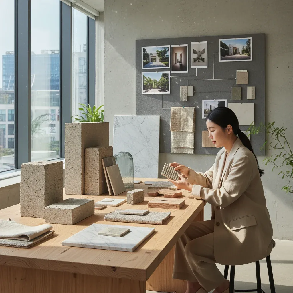 소재 선택의 중요성 관련 시각 자료