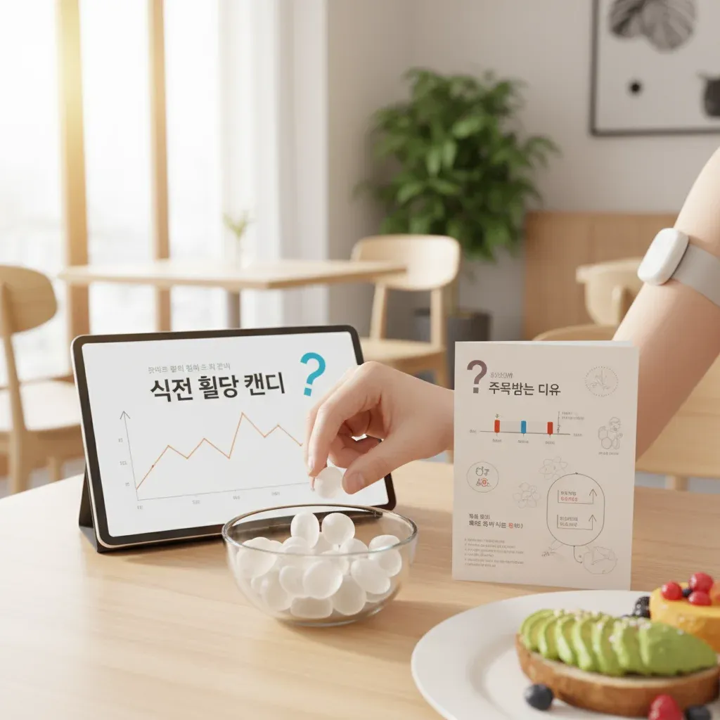 식전 혈당 캔디가 주목받는 이유 관련 시각 자료
