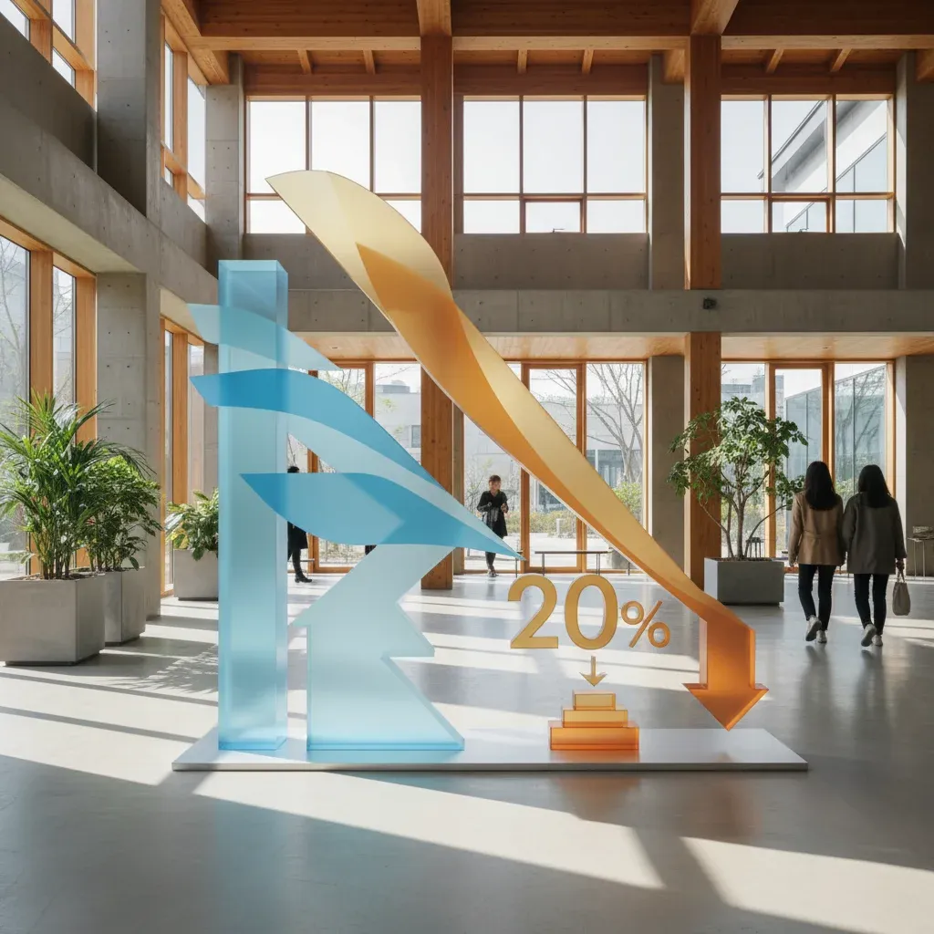 조기납부 시 20% 할인 관련 시각 자료