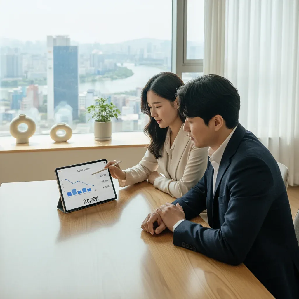 월 상환액 시뮬레이션 관련 시각 자료