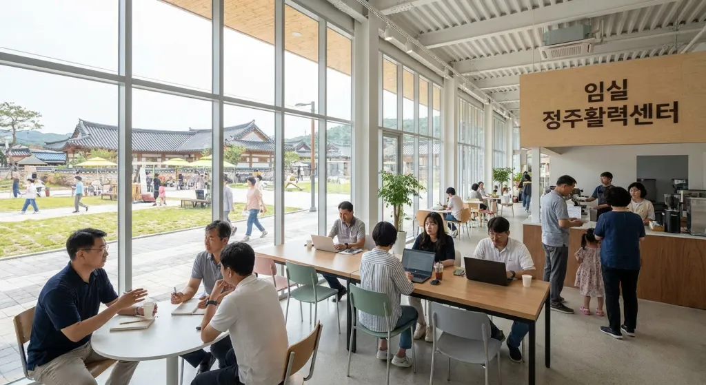 임실 정주활력센터 프로젝트의 의미 관련 시각 자료