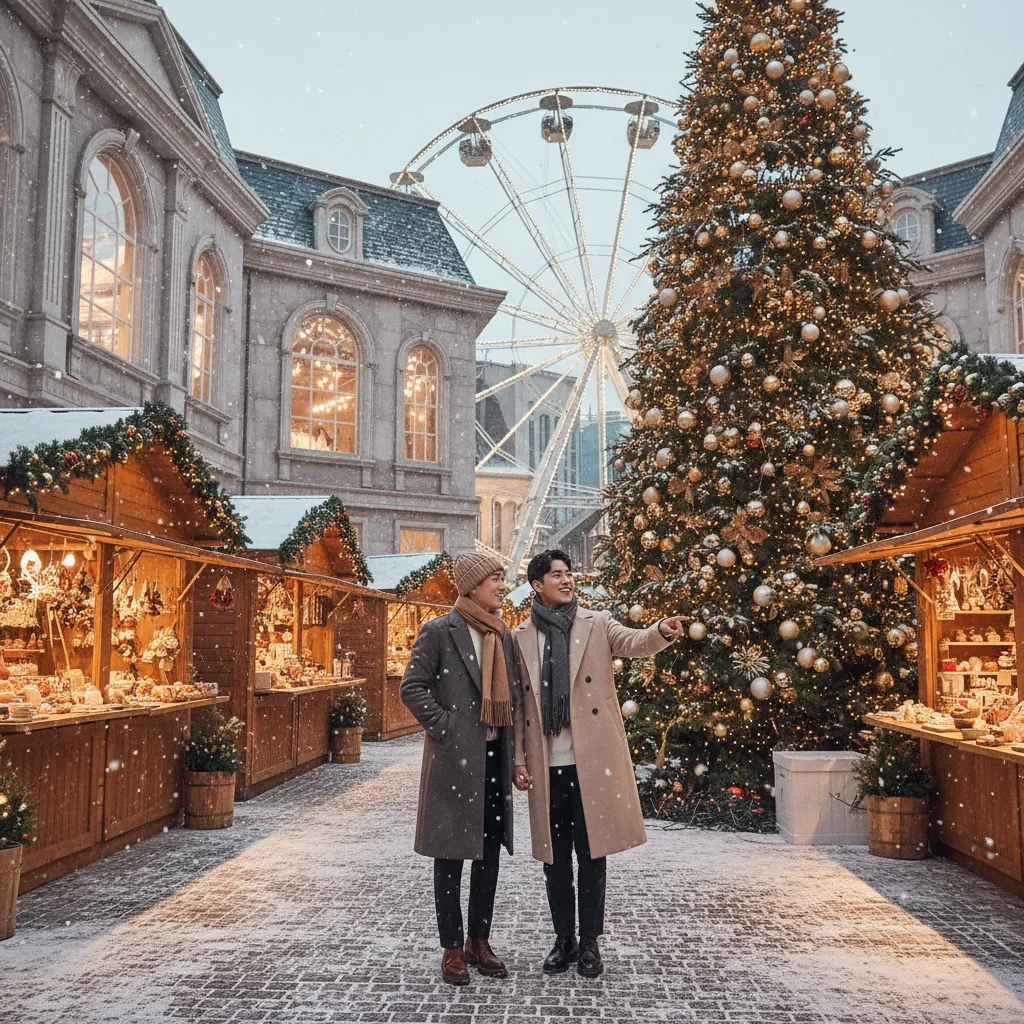 유럽 감성 넘치는 겨울 성탄 여행지를 찾고 계신가요? 관련 시각 자료