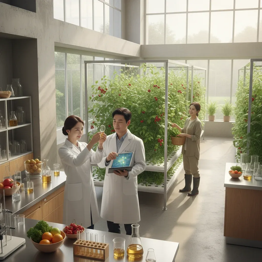 원료의 출처와 품질 확인 관련 시각 자료