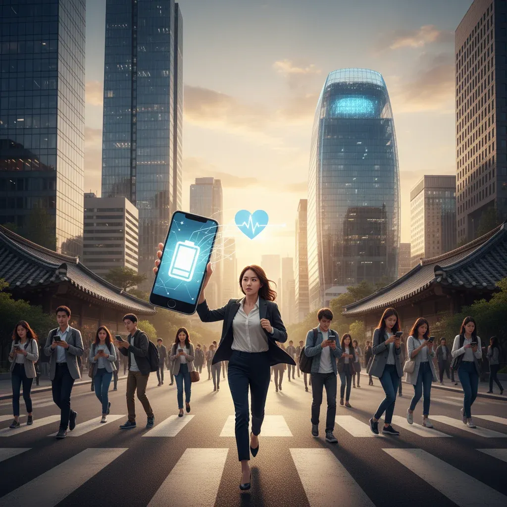 배터리 용량이 생명이다 관련 시각 자료