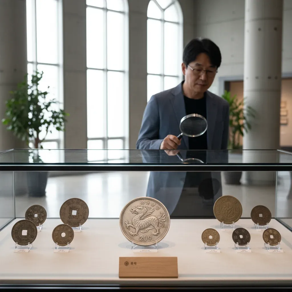 희귀 동전의 숨겨진 가치를 아시나요? 관련 시각 자료