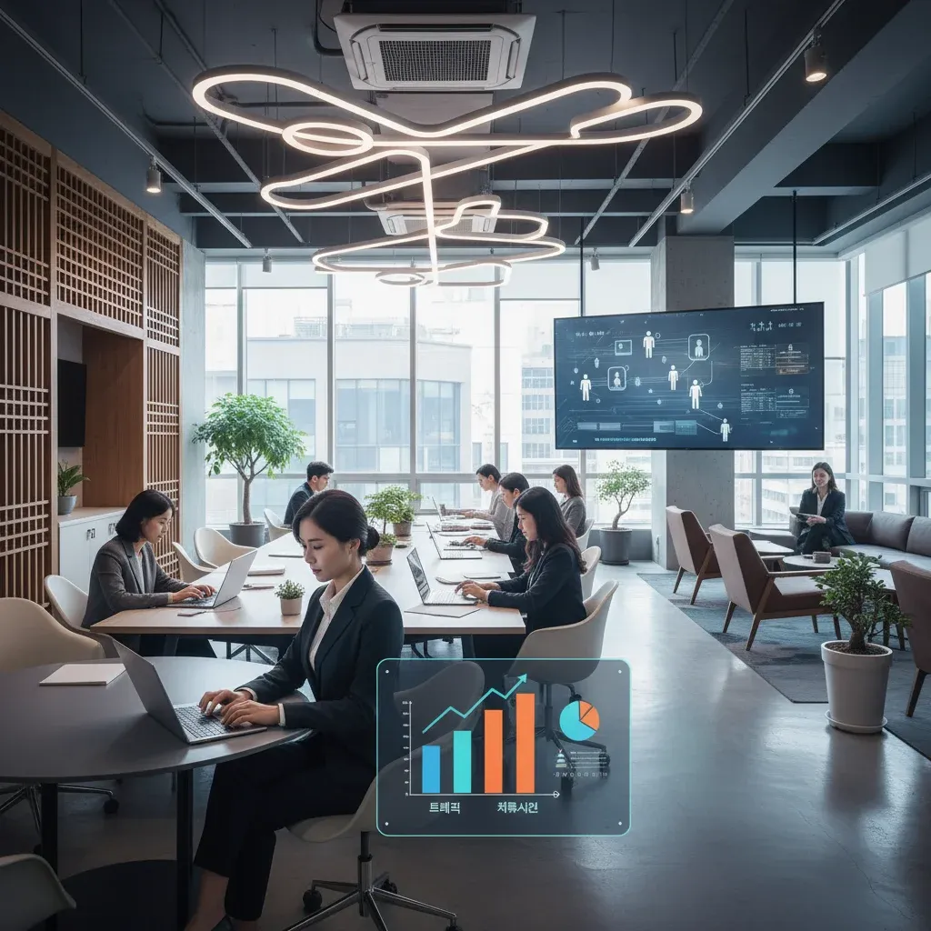 트래픽과 체류시간이 핵심 지표 관련 시각 자료