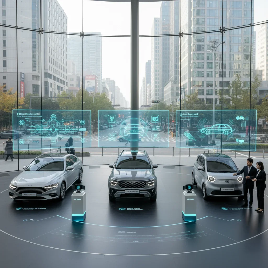 차량별 주행보조장치 비교 관련 시각 자료