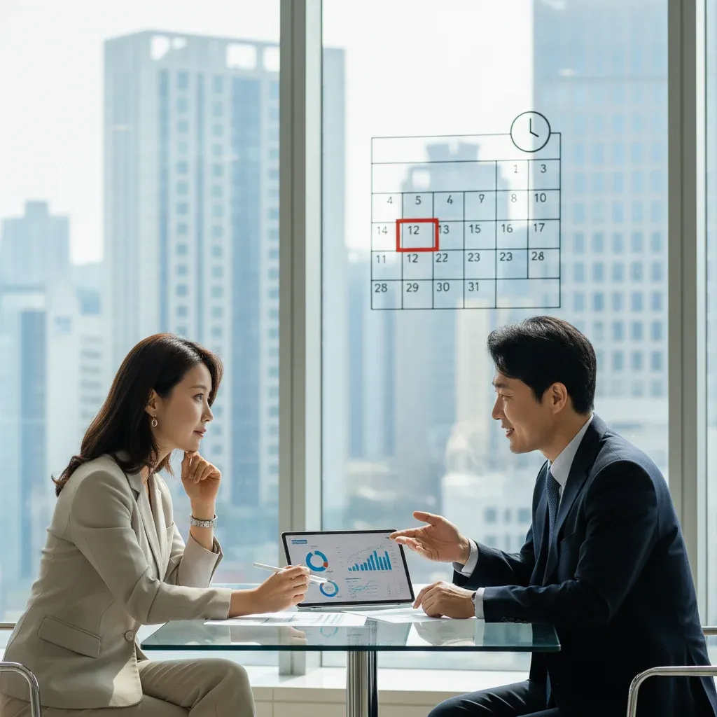 기존 대출자가 알아야 할 재협상 타이밍 관련 시각 자료