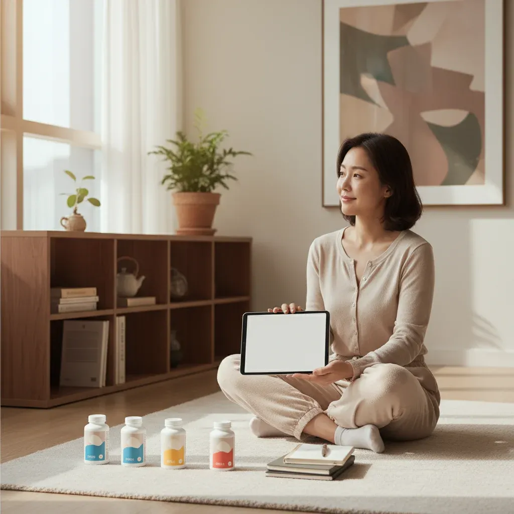 3개월 섭취 후 개인적인 변화와 총평 관련 시각 자료