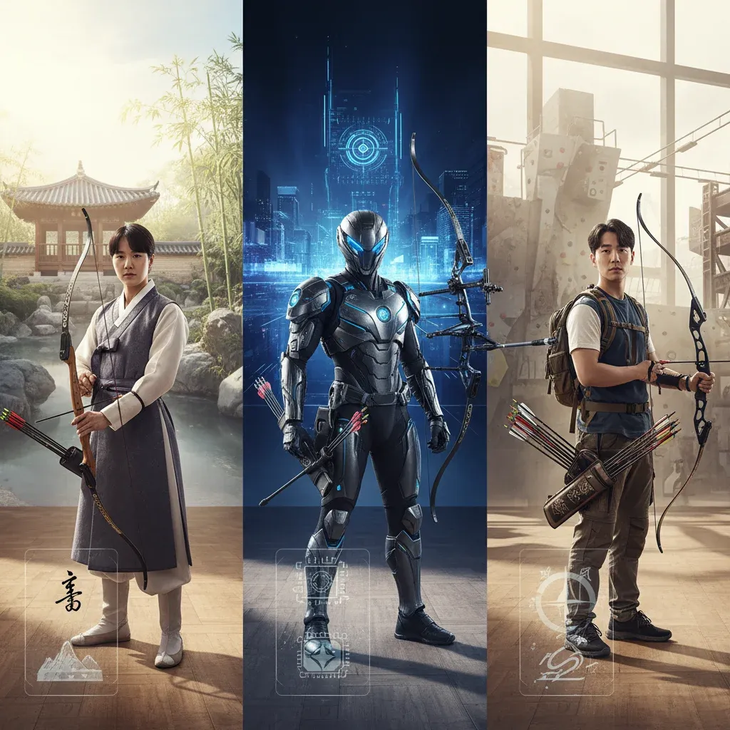 각 궁수 클래스의 장단점 파악하기 관련 시각 자료