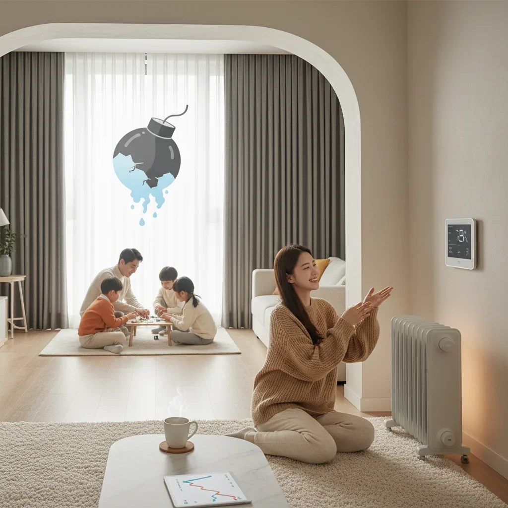 겨울철 난방비 폭탄, 이제 그만 맞으세요 관련 시각 자료