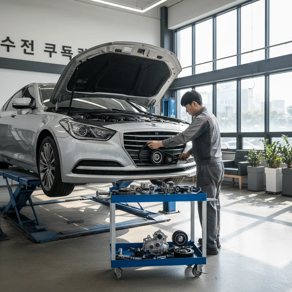 타이밍벨트 교체와 함께 진행 관련 시각 자료