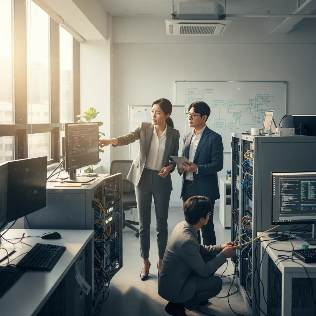 기술적 오류 대처법 관련 시각 자료