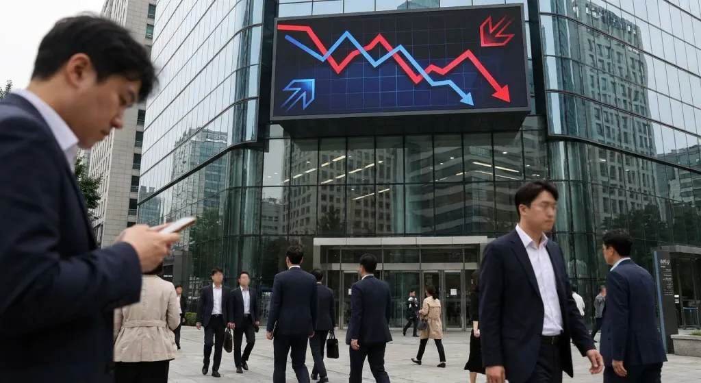 코오롱모빌리티그룹 상장폐지 현황과 주가 동향 관련 시각 자료