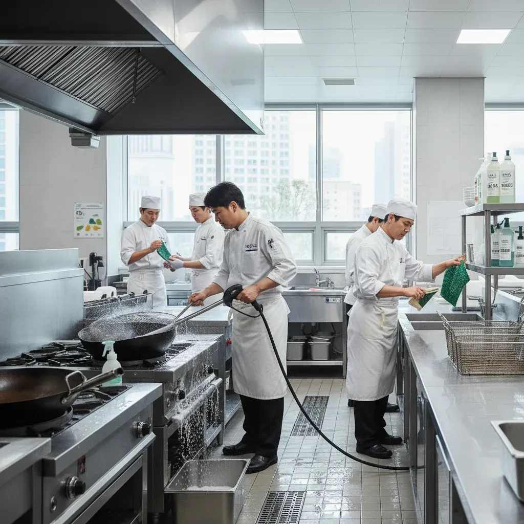 비용 효율적인 기름때 관리 전략 관련 시각 자료