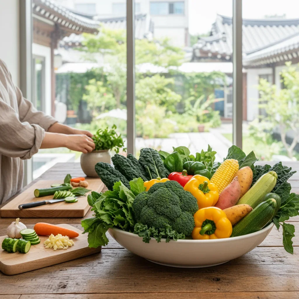 녹황색 채소의 힘 관련 시각 자료