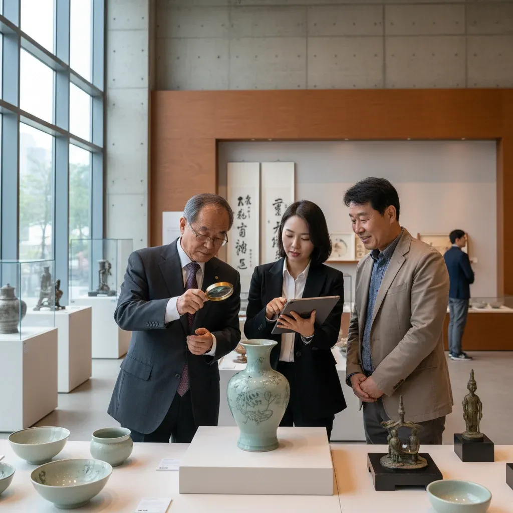 진품 감별의 중요성 관련 시각 자료