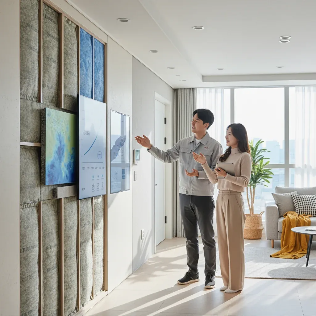 단열 시공의 투자 대비 효과 관련 시각 자료