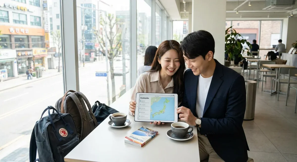 삿포로 출발, 노보리베츠 온천 여행이 이렇게 쉬웠나요? 관련 시각 자료