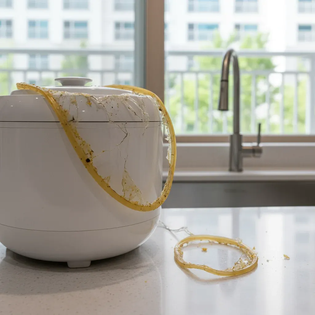 밀폐 고무 패킹 노화 관련 시각 자료