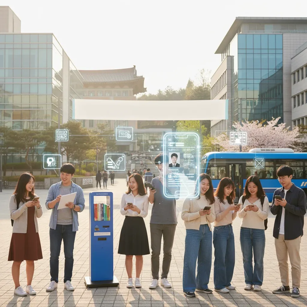 모바일 학생증이 필요한 이유 관련 시각 자료