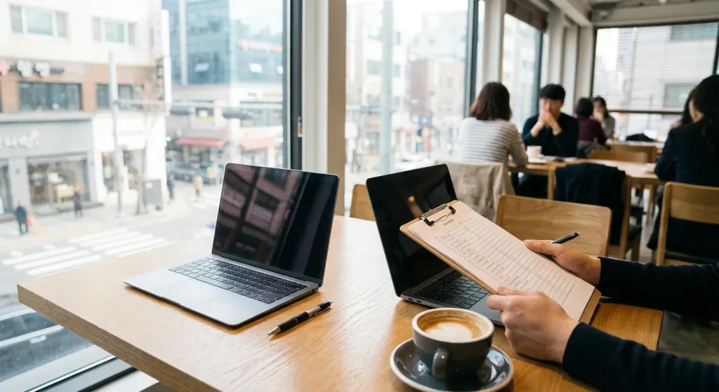 필수 준비서류 체크리스트 관련 시각 자료