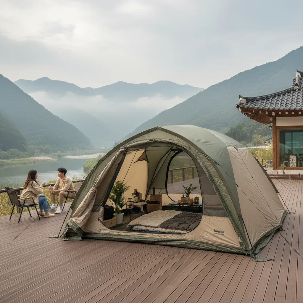 더블월 구조 텐트가 답이다 관련 시각 자료