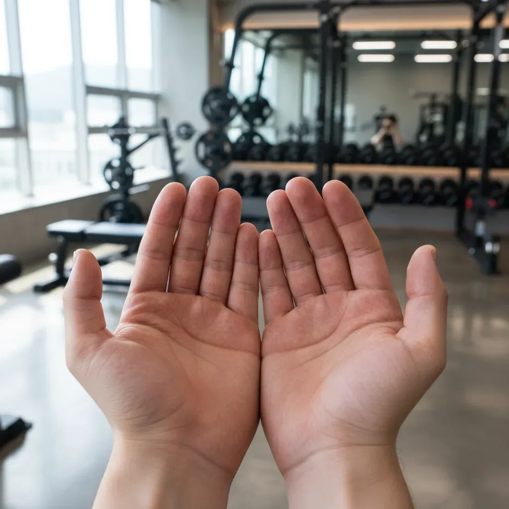 헬린이 손바닥 굳은살, 왜 생기는 걸까? 관련 시각 자료