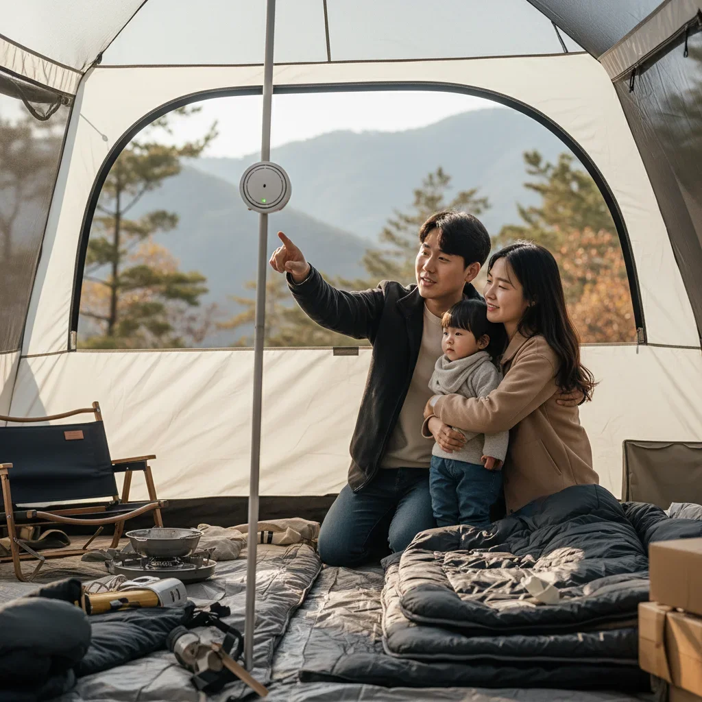 캠핑 일산화탄소 경보기가 생명을 구하는 이유 관련 시각 자료