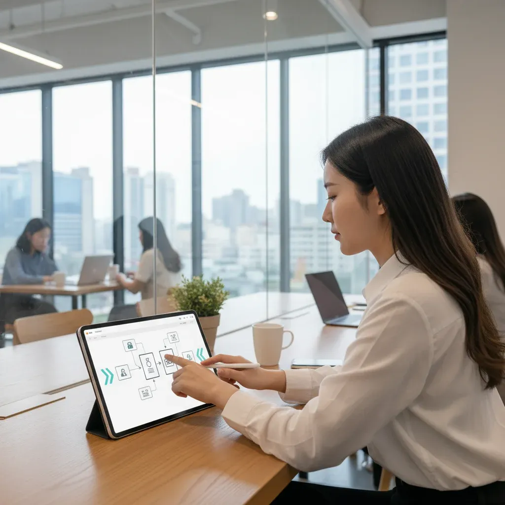 온라인 교육 신청 단계별 가이드 관련 시각 자료