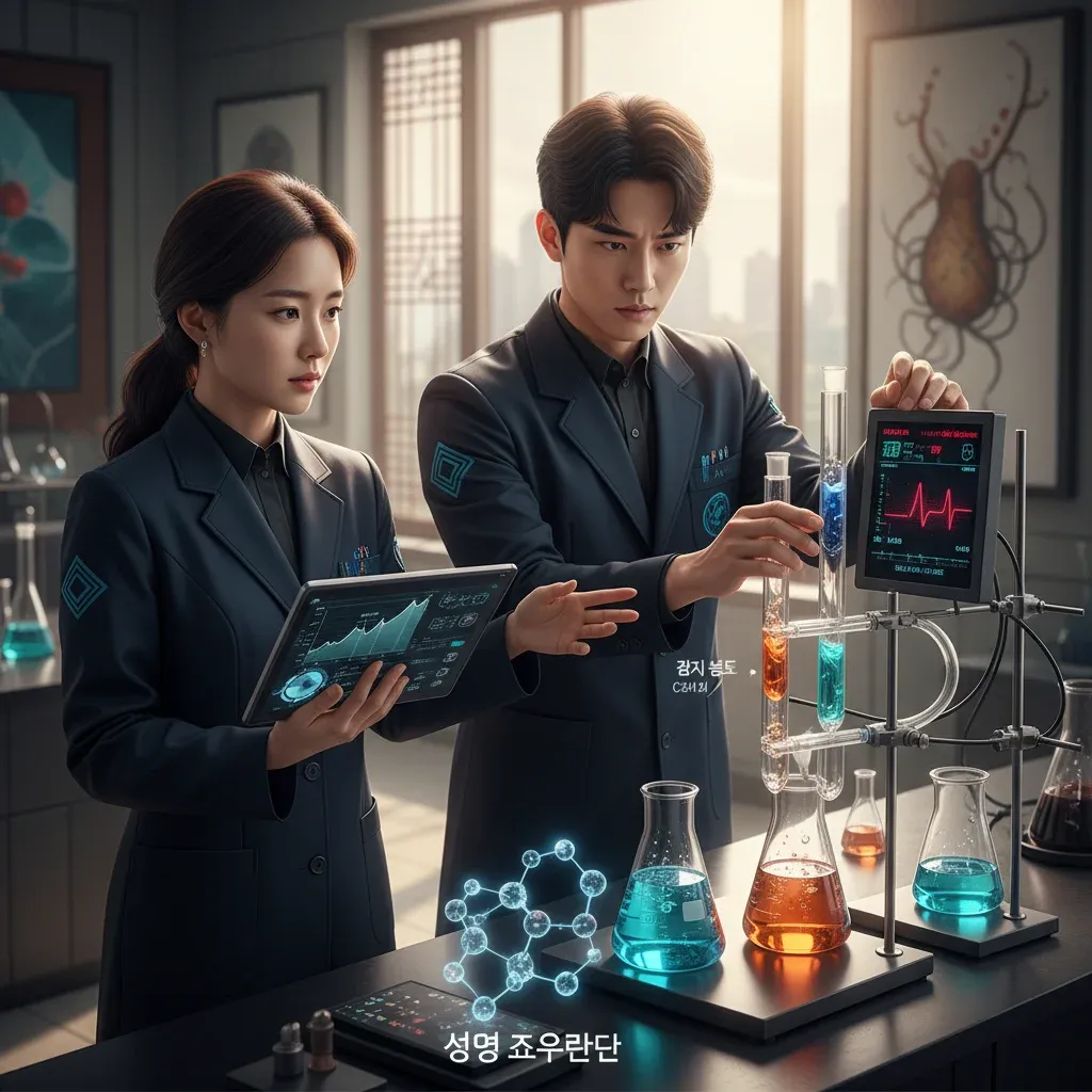 감지 농도와 반응 속도가 생명을 좌우한다 관련 시각 자료