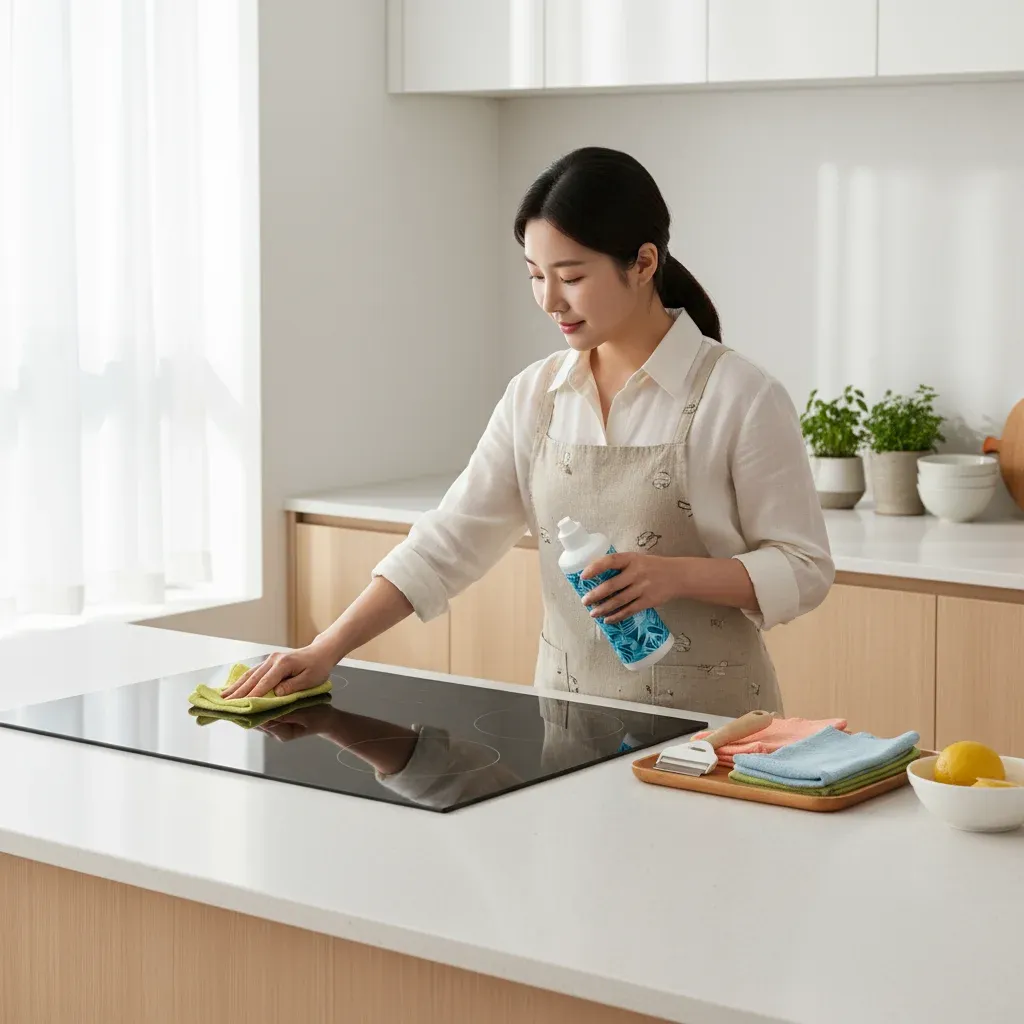 전문가가 추천하는 인덕션 관리 꿀팁 관련 시각 자료